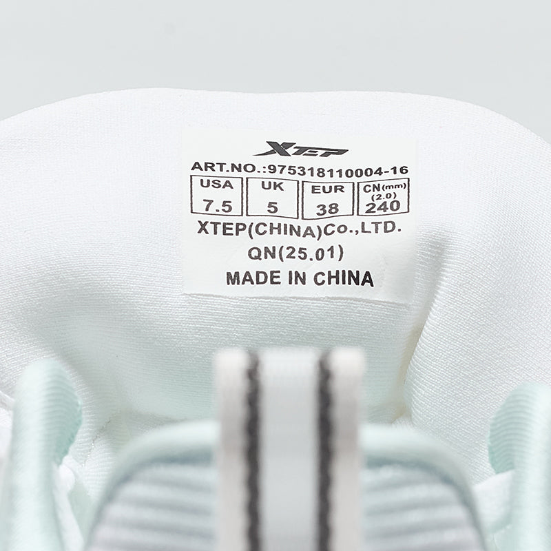 XTEP UltraFast 6.0 -Women's Running Shoes Classic White/Moonstone Blue/Turbid Purple110004-16