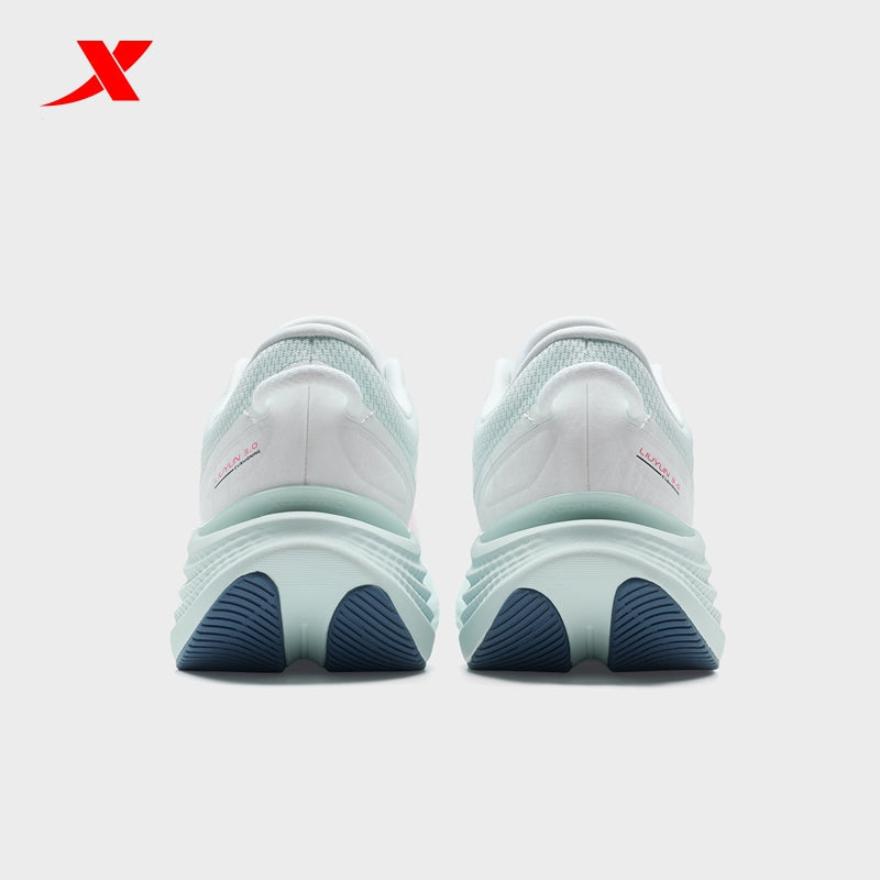 XTEP Cloud Wing 3.0  Women's Running Shoes Classic White/Pink19/Moonstone Blue110020-2