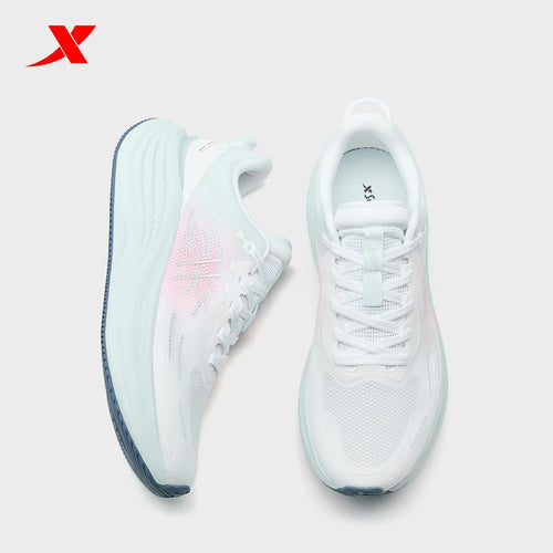 XTEP Cloud Wing 3.0  Women's Running Shoes Classic White/Pink19/Moonstone Blue110020-2