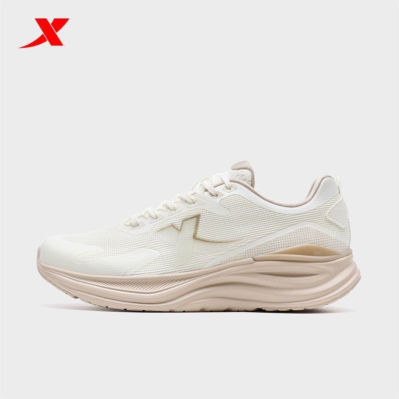 XTEP Women's Running Shoes Canvas White/Misty Brown110061-3