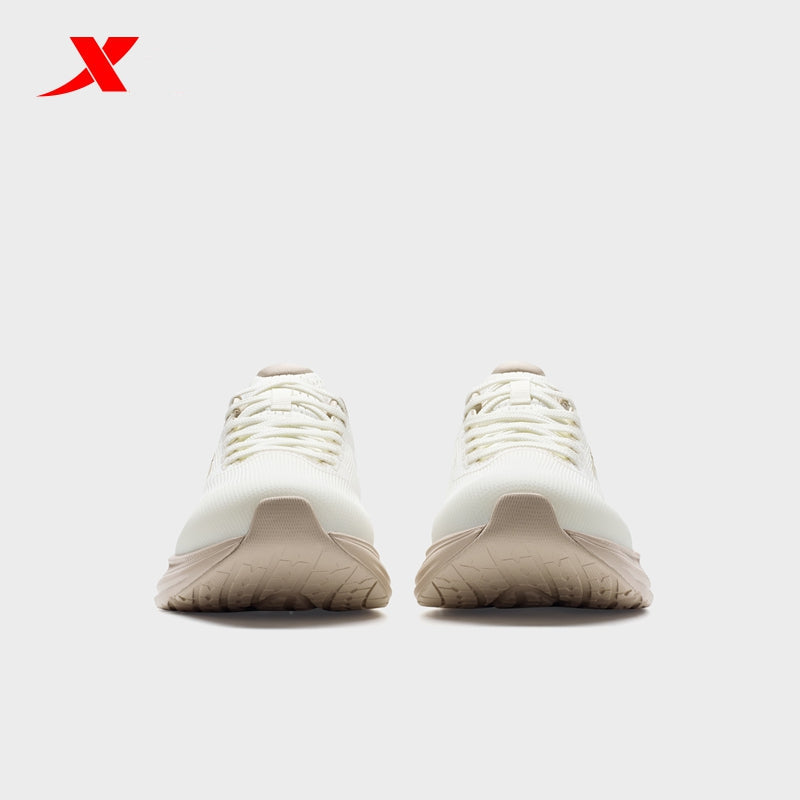 XTEP Women's Running Shoes Canvas White/Misty Brown110061-3