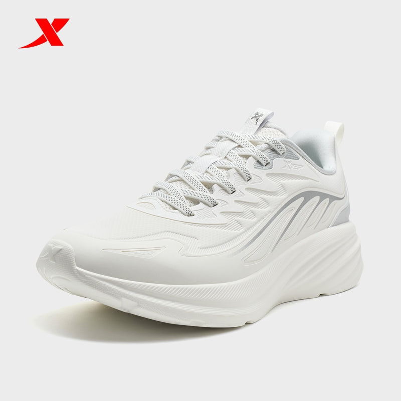 XTEP Women's Running Shoes Canvas White/Moon Grey110082-3