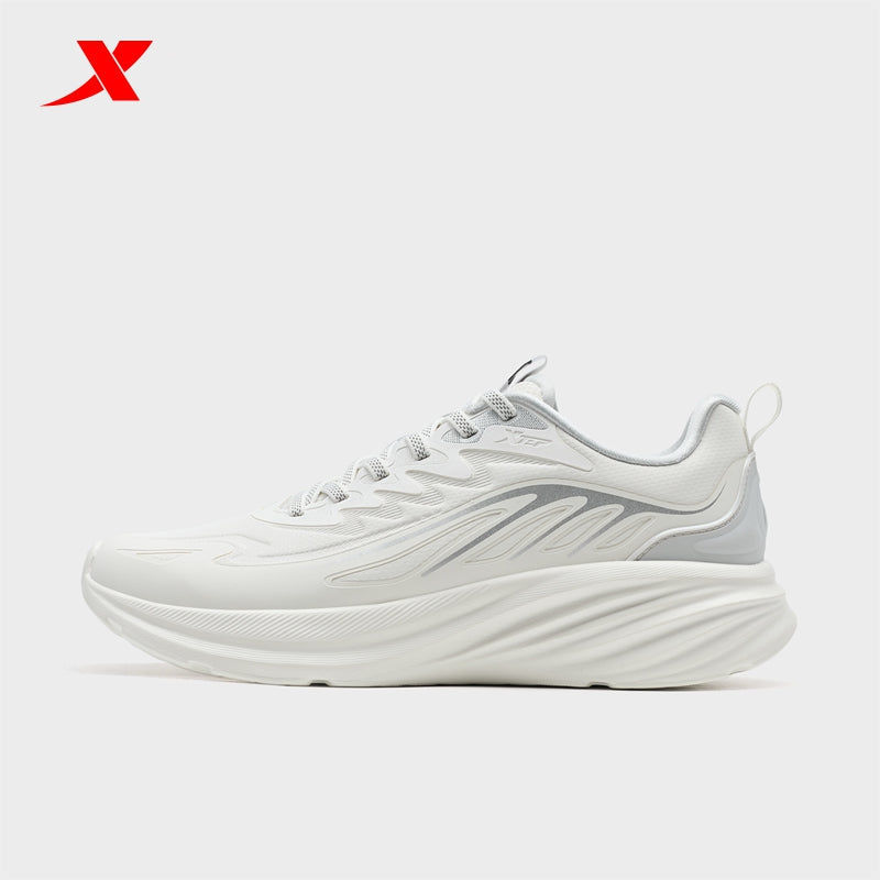 XTEP Women's Running Shoes Canvas White/Moon Grey110082-3