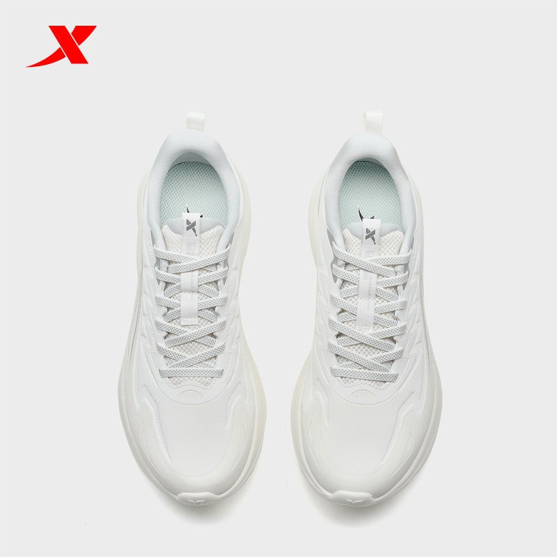 XTEP Women's Running Shoes Canvas White/Moon Grey110082-3