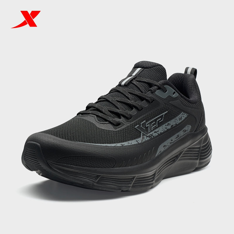 XTEP Women's Running Shoes Black/Charcoal Grey01 110083-4