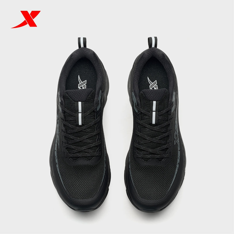 XTEP Women's Running Shoes Black/Charcoal Grey01 110083-4