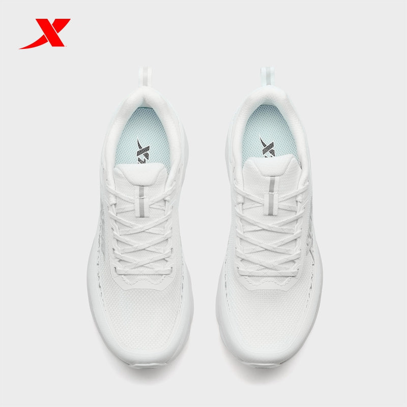 XTEP Women's Running Shoes Classic White/Silver 110083-1