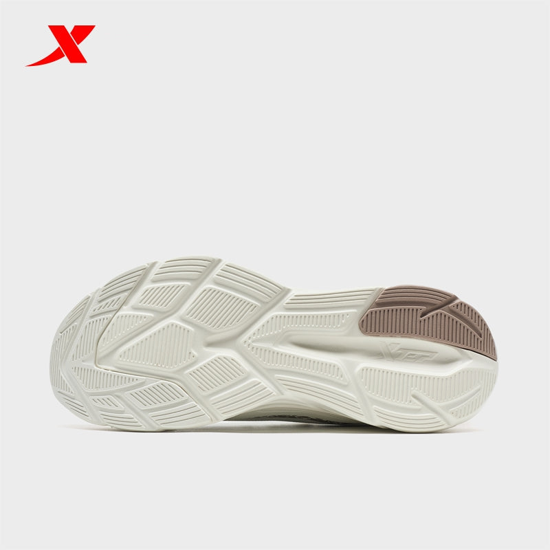 XTEP Women's Running Shoes Classic Grey38/Canvas White/Tea Brown01 110083-3