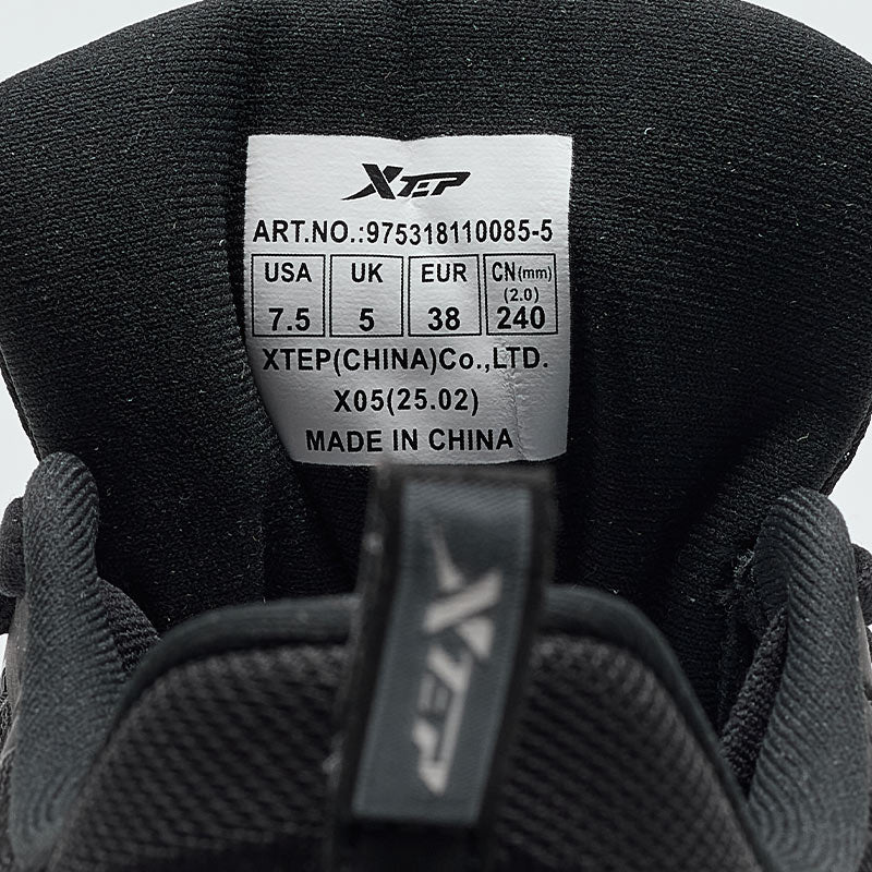 XTEP Women's Running Shoes Black 110085-5