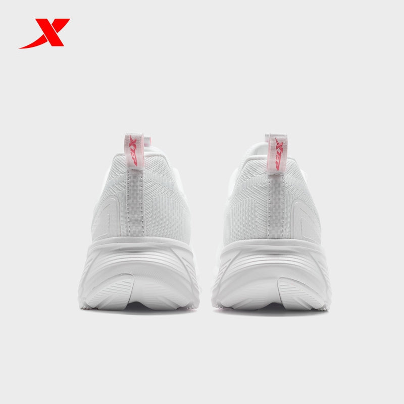 XTEP Women's Running Shoes Classic White/Pink 110085-2