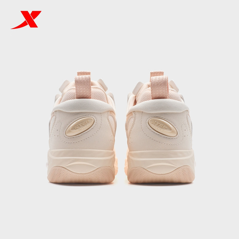 XTEP Women's Skateboarding Shoes Orange/Extraordinary Pink 310006-3