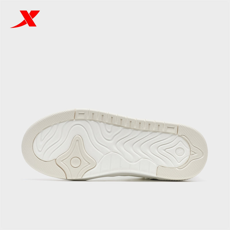 XTEP Women's Skateboarding Shoes Alabaster/Canvas White 310043-3