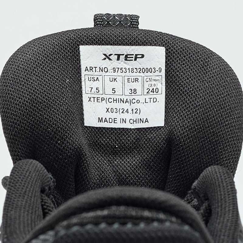 XTEP Women's Casual Shoes Black/Carbon Blk 320003-16