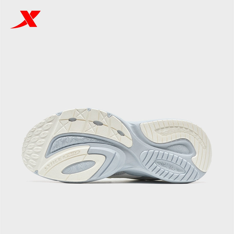 XTEP Women's Casual Shoes Canvas White/Moon Grey 320003-3