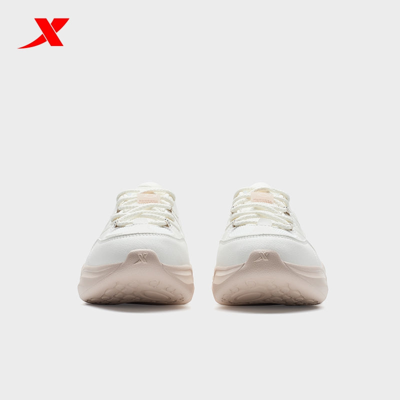 XTEP Women's Casual Shoes Canvas White 320006-7