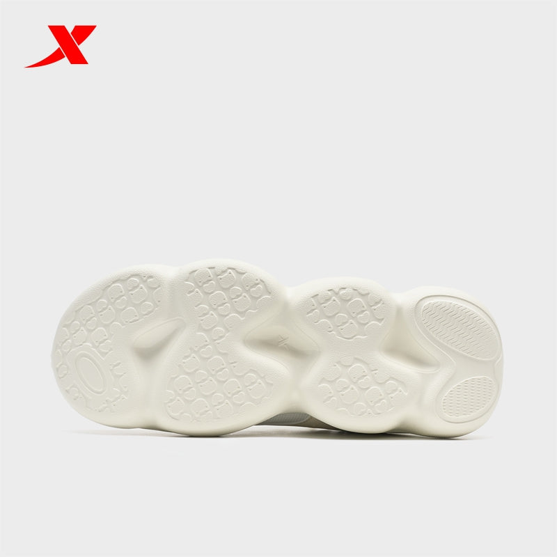 XTEP Women's Casual Shoes White Tea/Grey 320006-5