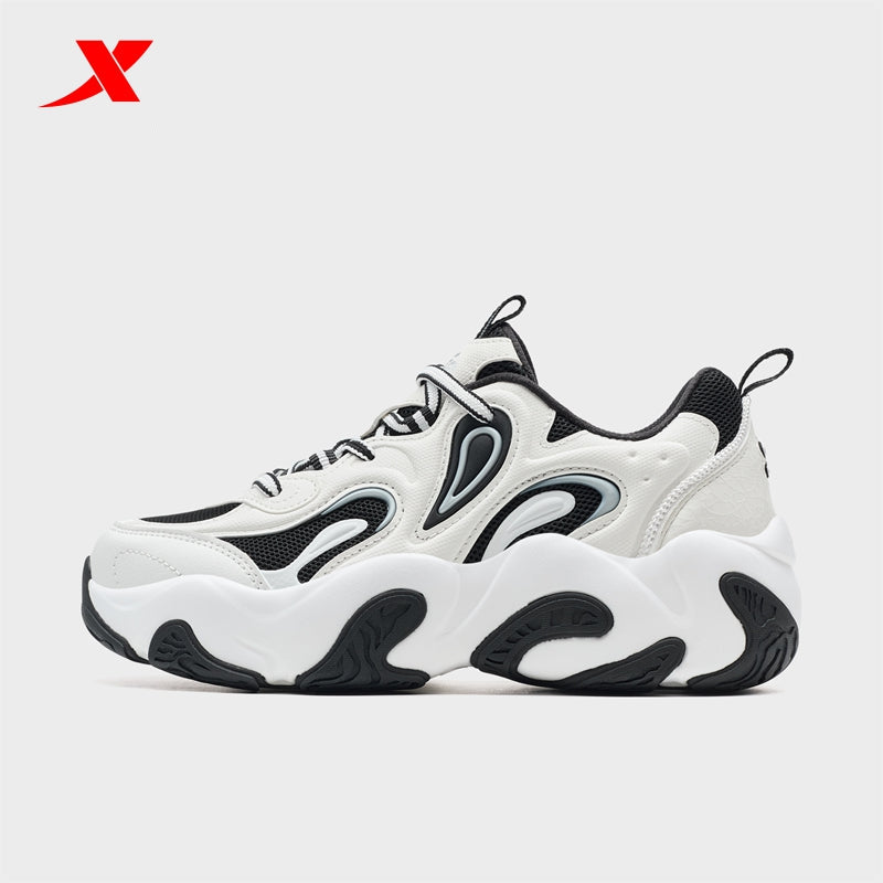 XTEP Petal 3.0 Women's Casual Shoes Canvas White/Black 320008-18