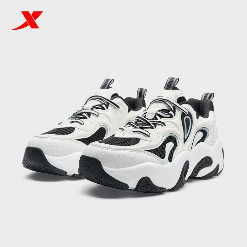 XTEP Petal 3.0 Women's Casual Shoes Canvas White/Black 320008-18