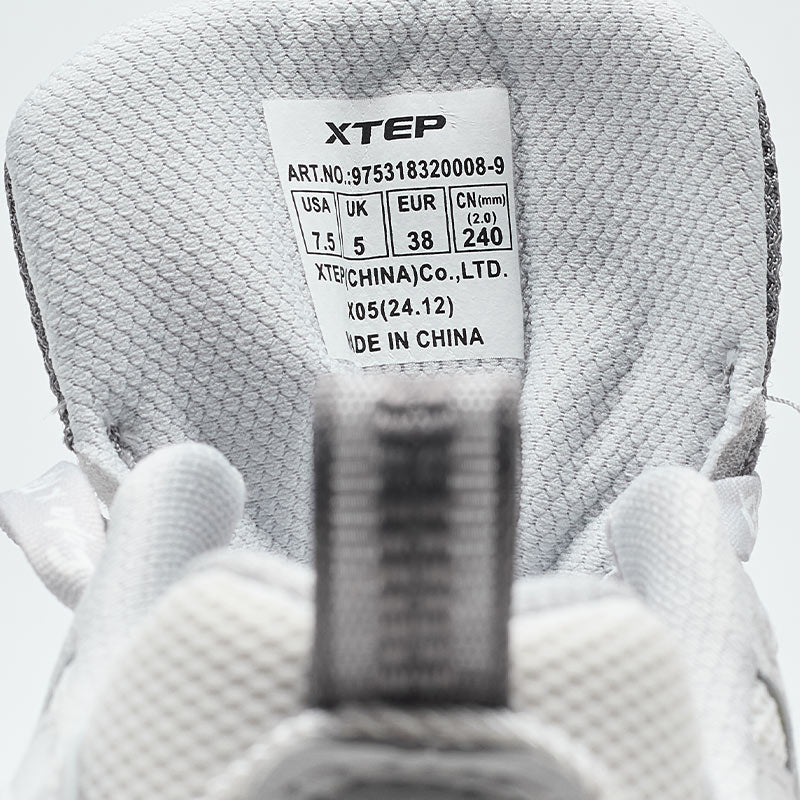 XTEP Petal 3.0 Women's Casual Shoes Phantom Grey/Canvas White 320008-9