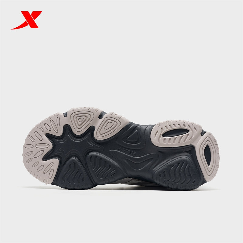 XTEP Women's Casual Shoes Shady Grey/Canvas White 320016-1