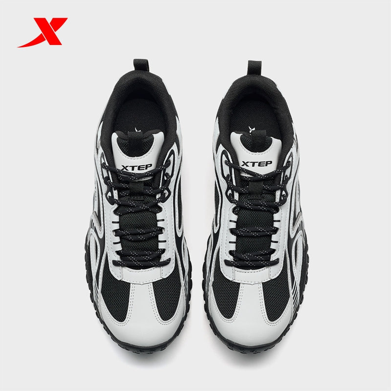 XTEP Women's Casual Shoes Black/Moon Grey 320055-1