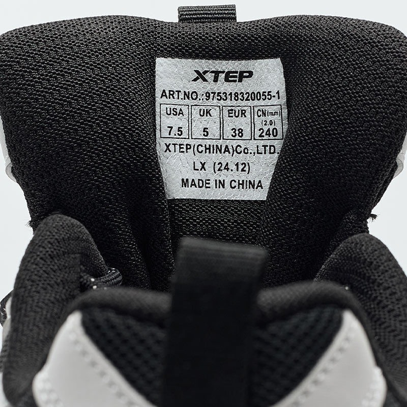 XTEP Women's Casual Shoes Black/Moon Grey 320055-1