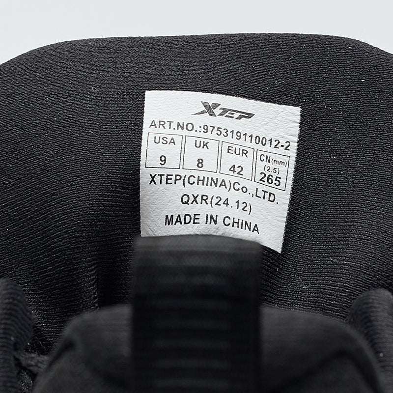 XTEP Shadow Drive 3.0 Men's Running Shoes Black110012-2