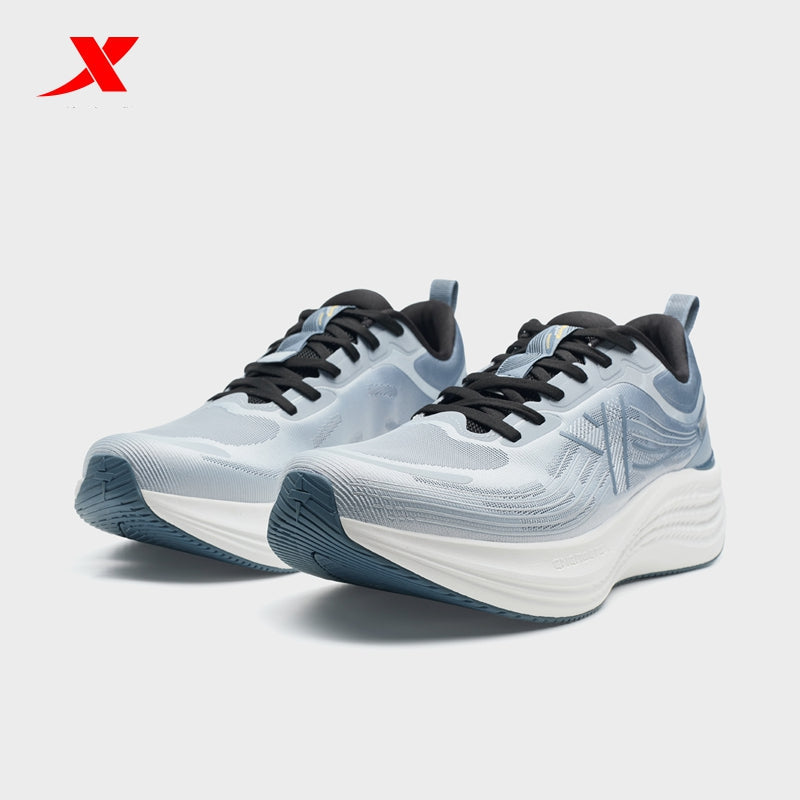 XTEP Liuyun 3.0  Men's Running Shoes Dawn Grey/Blue110035-9