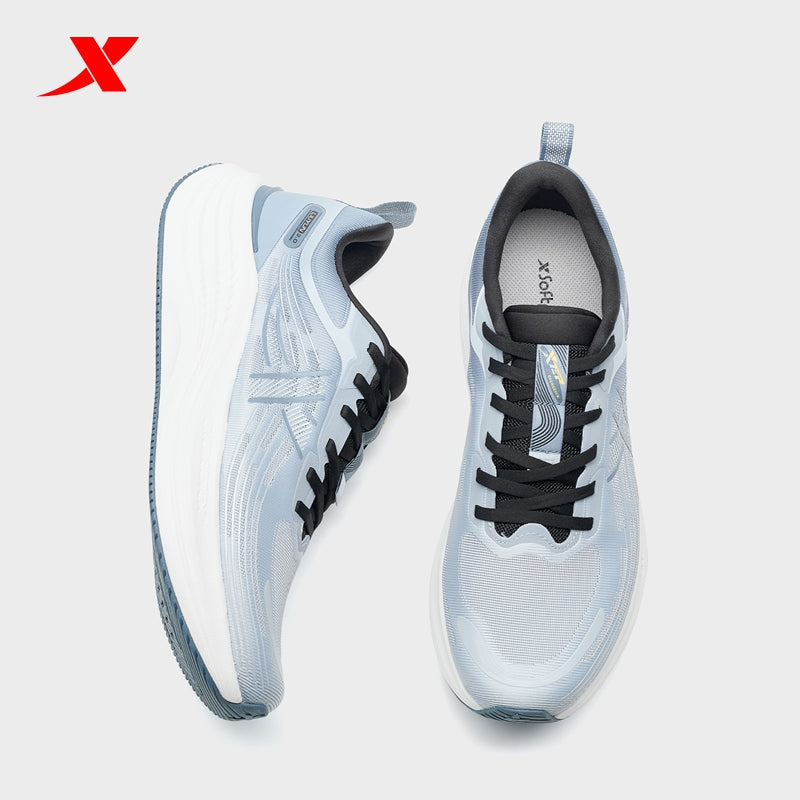 XTEP Liuyun 3.0  Men's Running Shoes Dawn Grey/Blue110035-9