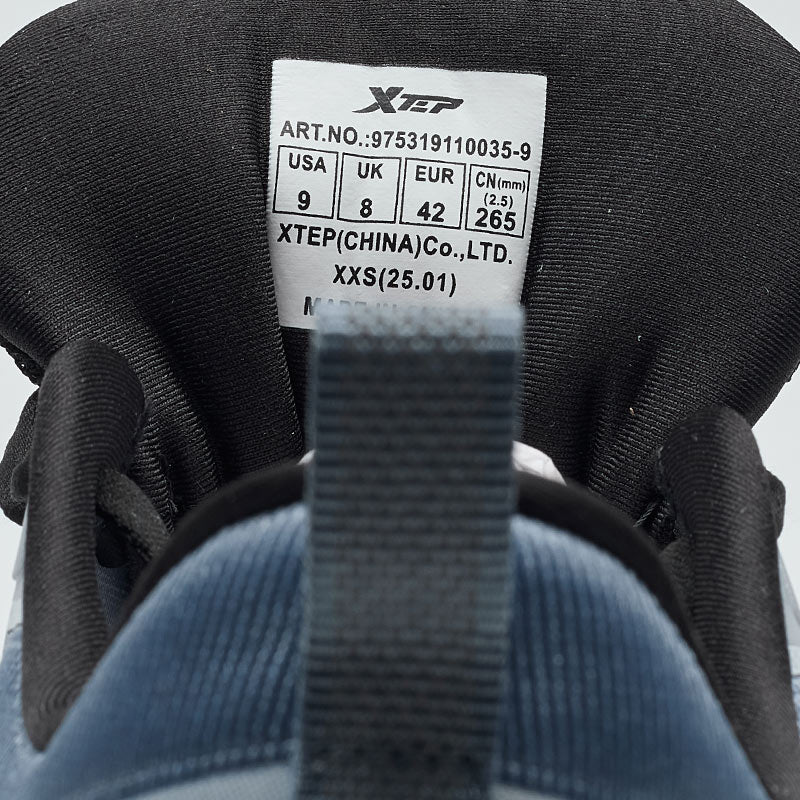 XTEP Liuyun 3.0  Men's Running Shoes Dawn Grey/Blue110035-9