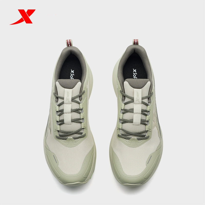XTEP Men's Running Shoes Faint Grey/Grey26/Spruce Green110056-5