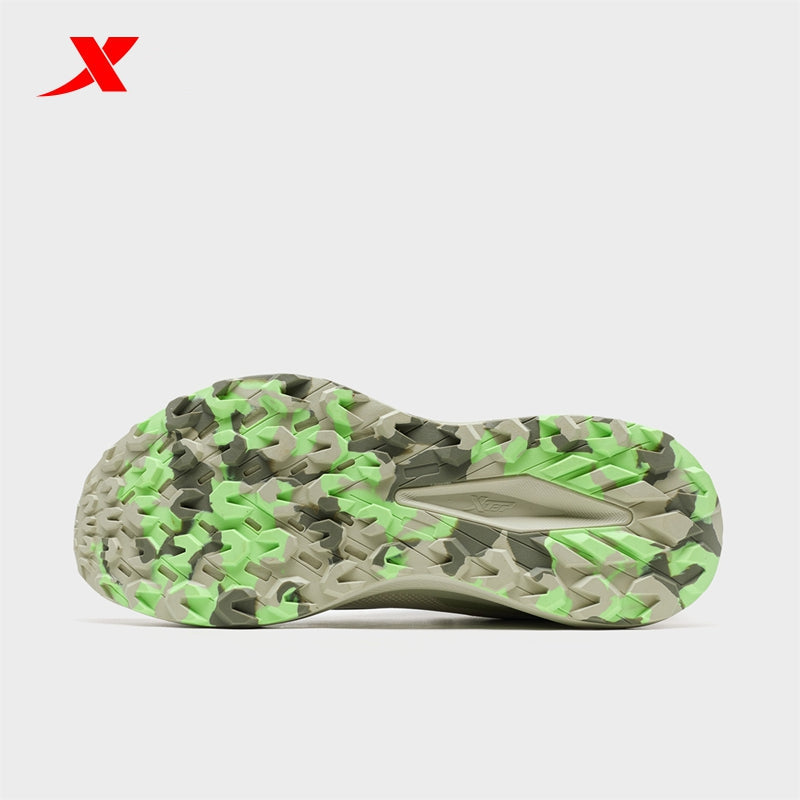 XTEP Men's Running Shoes Faint Grey/Grey26/Spruce Green110056-5