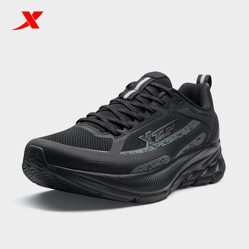 XTEP Men's Running Shoes Black/Charcoal Grey110058-4