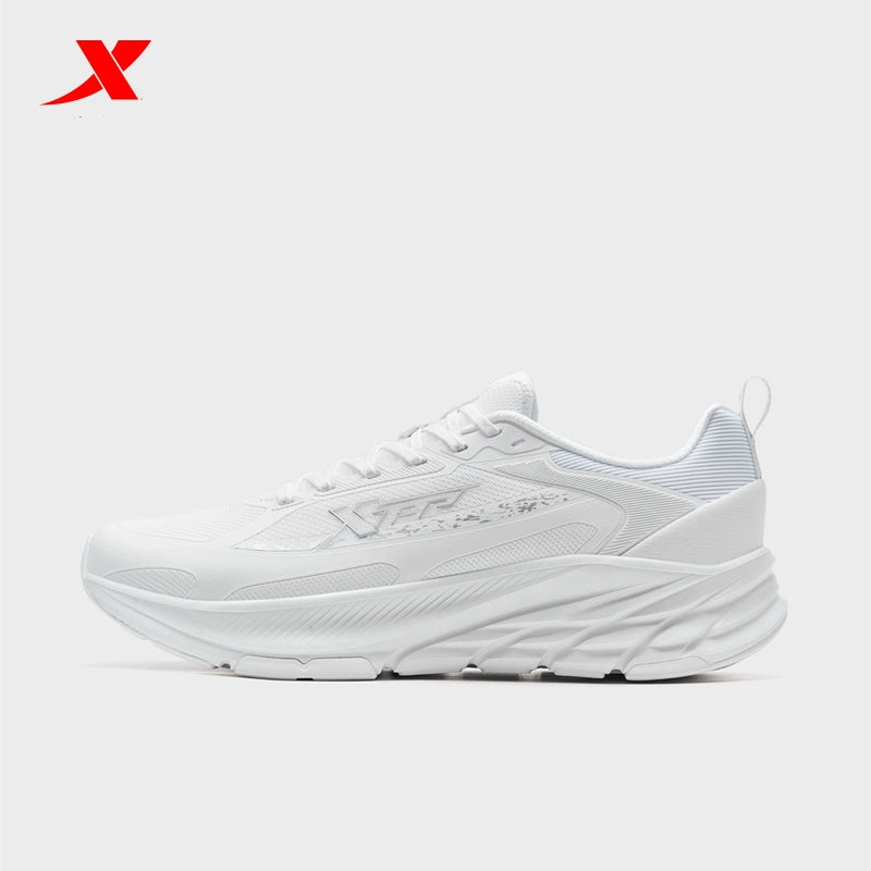 XTEP Men's Running Shoes Classic White/Silver 110058-1