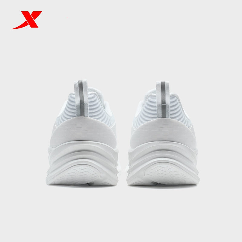 XTEP Men's Running Shoes Classic White/Silver 110058-1