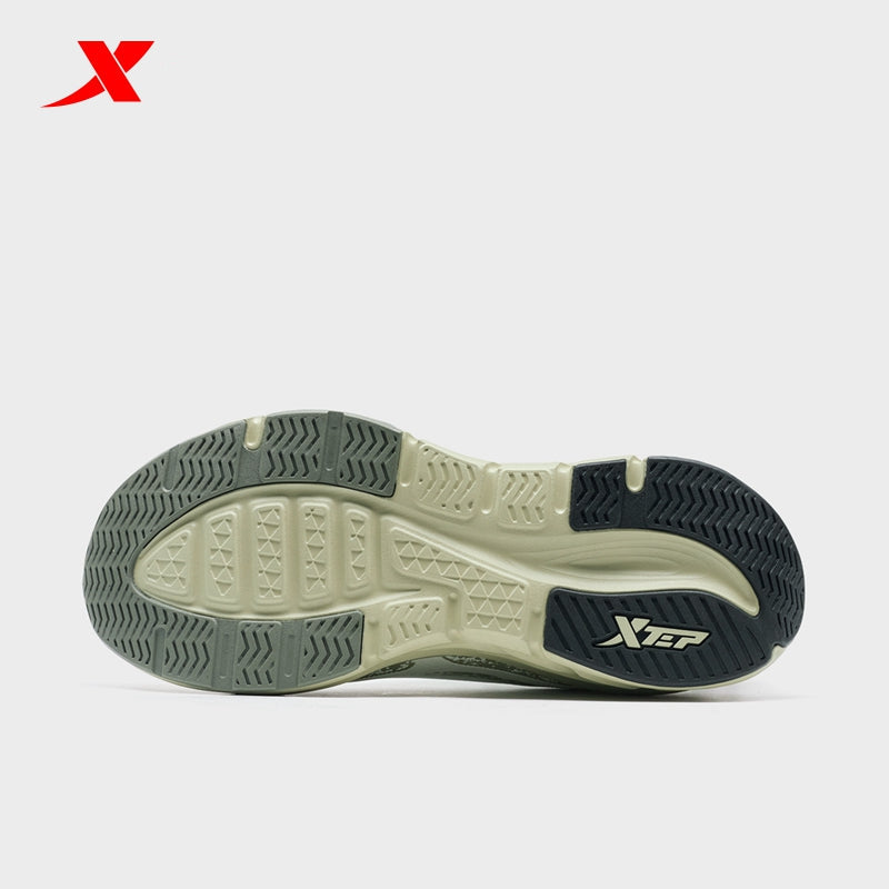 XTEP Men's Running Shoes Grey/Spruce Green/Faint Grey110058-8