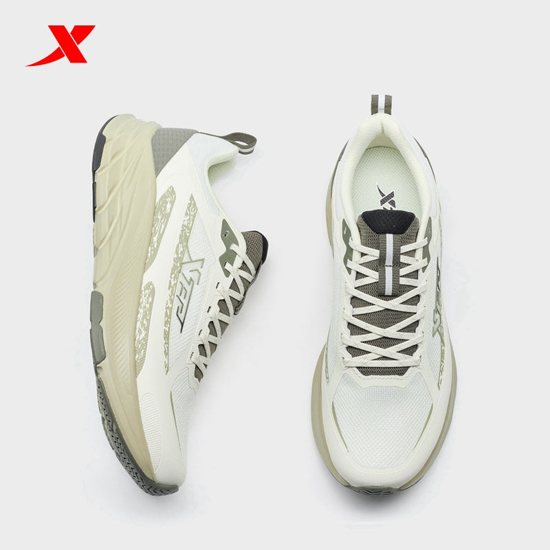 XTEP Men's Running Shoes Grey/Spruce Green/Faint Grey110058-8