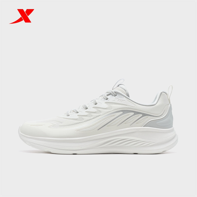 XTEP Men's Running Shoes Canvas White/Moon Grey110081-2