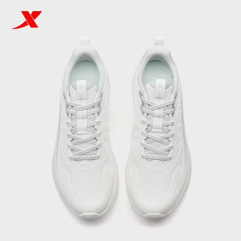 XTEP Men's Running Shoes Canvas White/Moon Grey110081-2