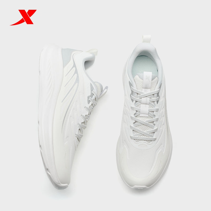 XTEP Men's Running Shoes Canvas White/Moon Grey110081-2