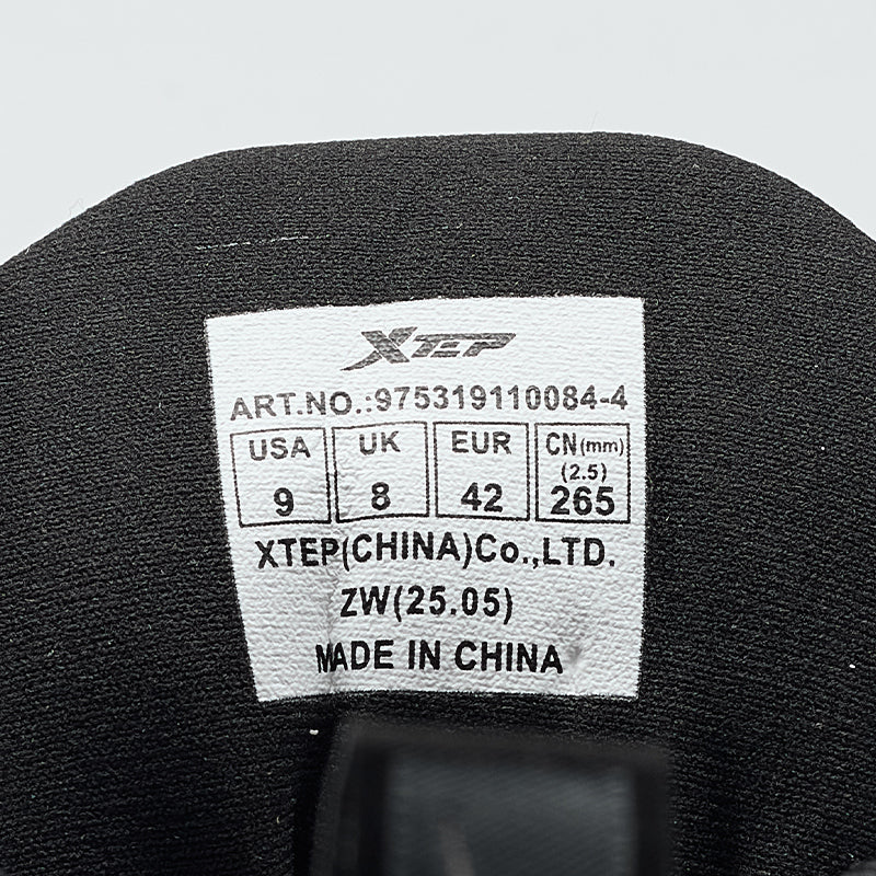 XTEP Men's Running Shoes Black110084-4