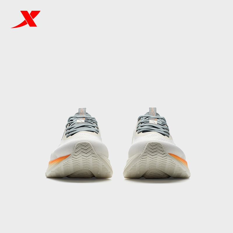 XTEP Men's Running Shoes Alabaster/Dusk Orange/Grey110084-6