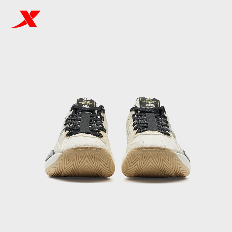 XTEP Men's basketball Shoes White Tea/Black210007-2