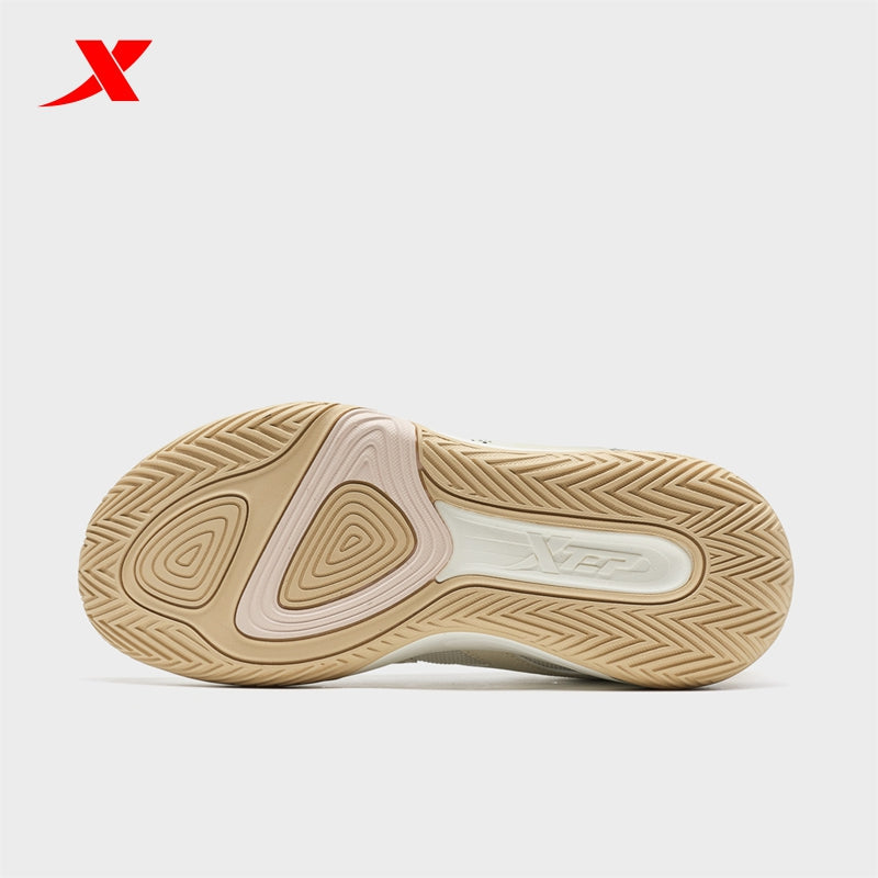 XTEP Men's basketball Shoes White Tea/Black210007-2