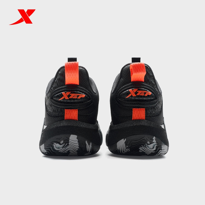 XTEP Battle Series 5 Men's basketball Shoes Black/Carbon Blk120009-1