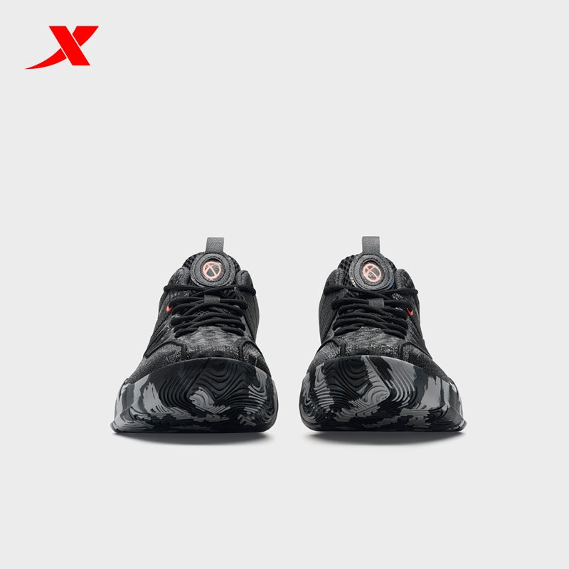 XTEP Battle Series 5 Men's basketball Shoes Black/Carbon Blk120009-1