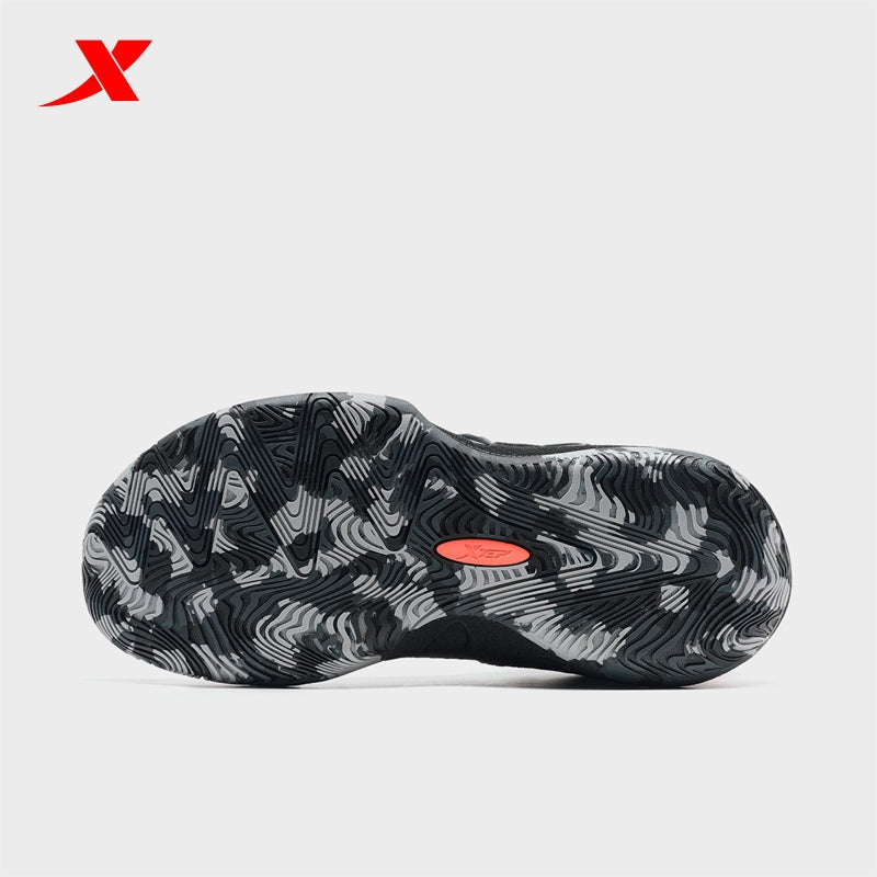 XTEP Battle Series 5 Men's basketball Shoes Black/Carbon Blk120009-1