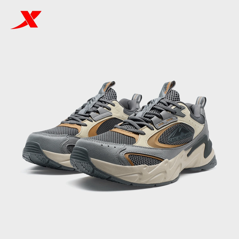 XTEP t Men's Outdoor Shoes Grey0/Charcoal Grey170006-7 – XTEP