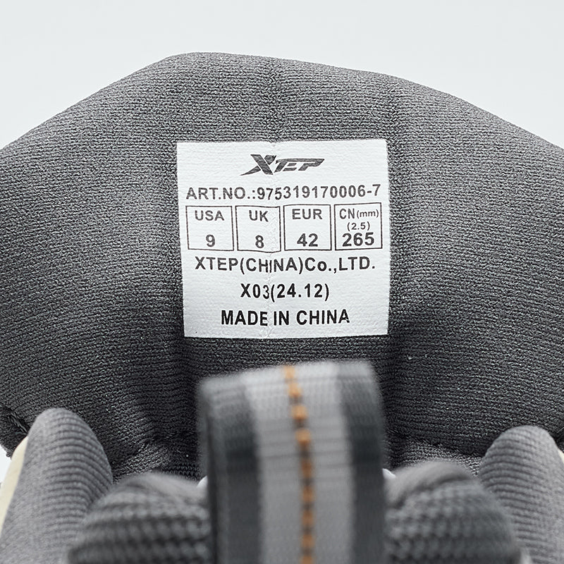 XTEP t Men's Outdoor Shoes Grey0/Charcoal Grey170006-7