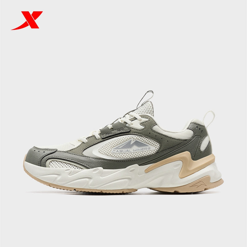 XTEP t Men's Outdoor Shoes Grey/Spruce Green170006-6